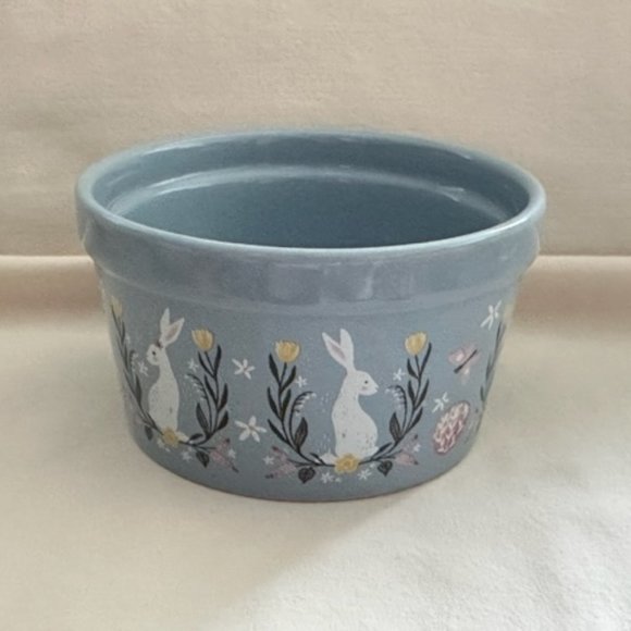 Cute Blue Bunny Easter Candy Dish - Picture 3 of 8